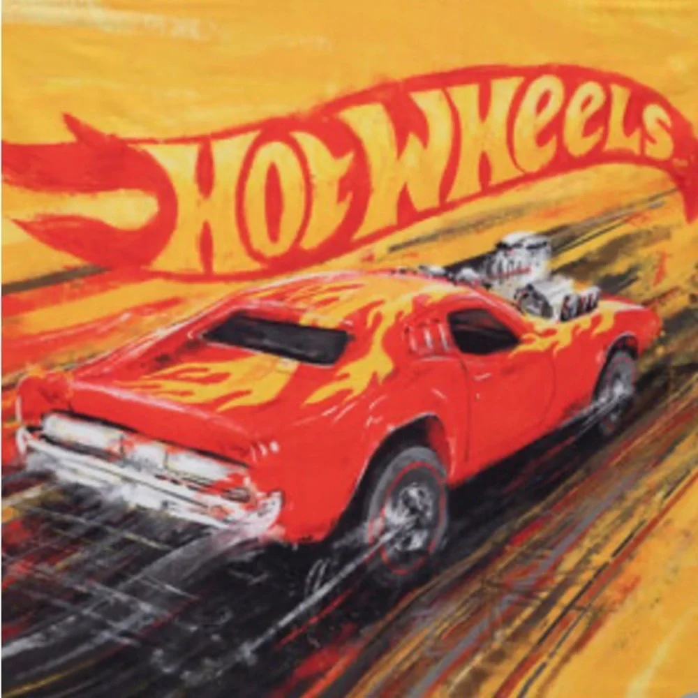 Hot Wheels Tapestry Wall Decor